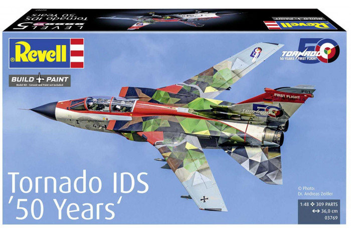 Plastic ModelKit letadlo 03769 - Panavia Tornado IDS "50 Years" (1:48)