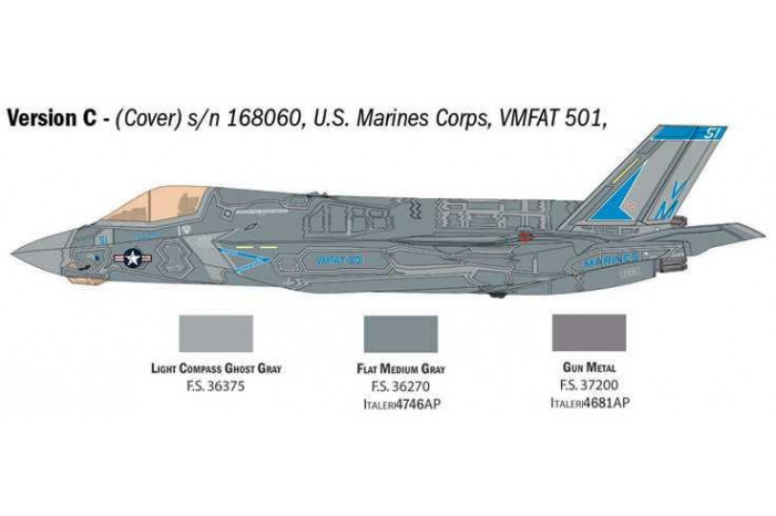 Model Kit letadlo 92810 - F-35B Lightning (1:48)