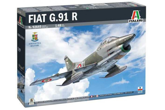 Model Kit letadlo 92645 - G.91 R1/R3 "Gina" (1:48)