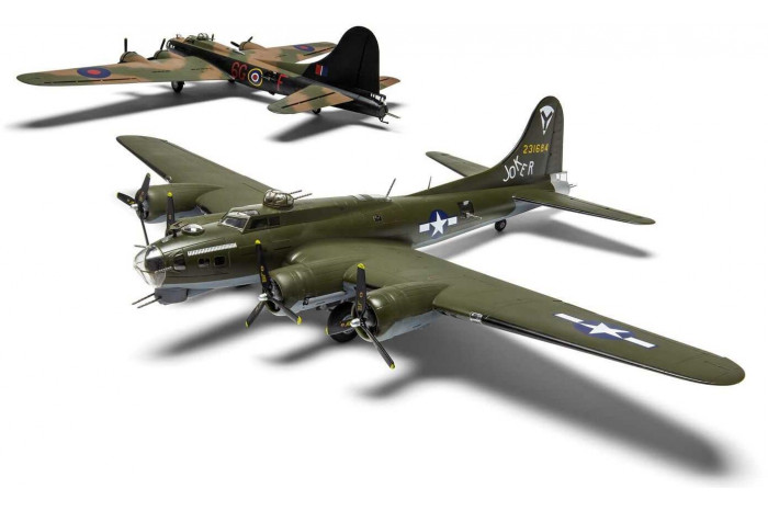 Classic Kit letadlo A08018A - Boeing B-17G / Fortress Mk.III (1:72)