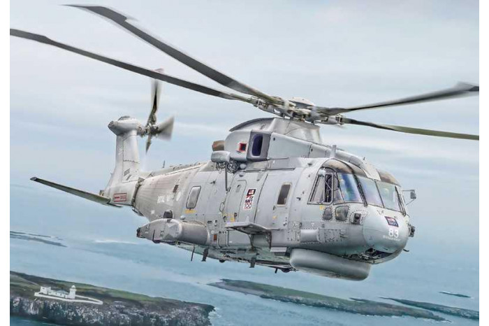 Model Kit vrtulník 1486 - AW-101 Merlin HM.1 (1:72)