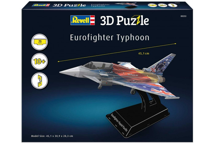 3D Puzzle REVELL 00253 - Eurofighter Typhoon "Rapid Pacific"