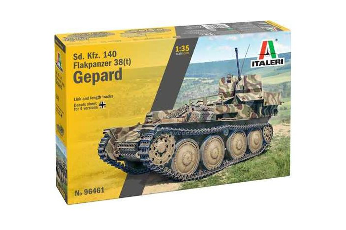Model Kit military 96461 - Sd. Kfz. 140 Flankpanzer 38 Gepard (1:35)