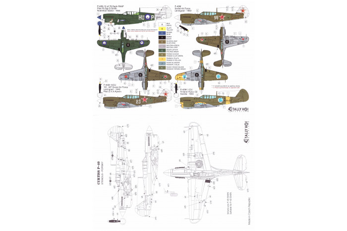 Curtis P-40 (1:72) - 72008