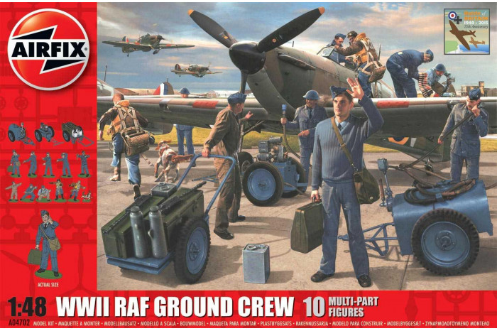 Classic Kit diorama A04702 - WWII RAF Ground Crew (1:48) - nová forma