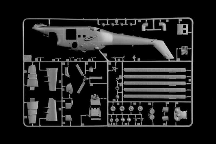 Model Kit vrtulník 1432 - Mil Mi-24 P /Mil Mi - 35 P (1:72)