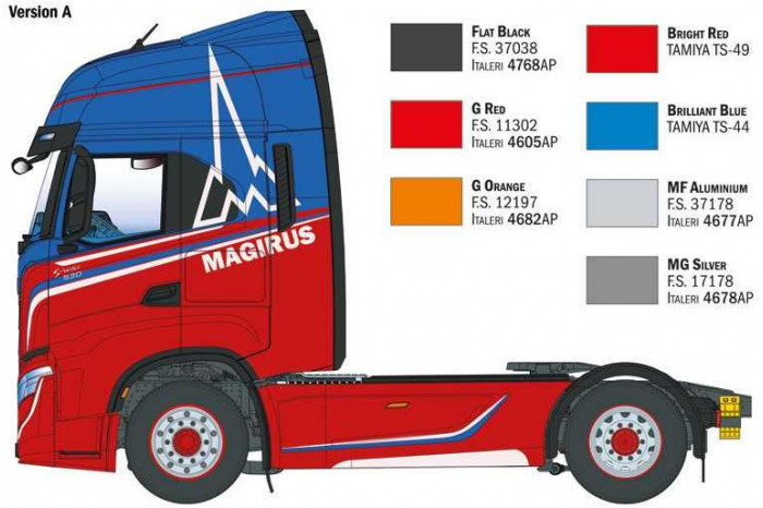 Model Kit truck 3963 - Iveco Stralis S-Way (1:24)