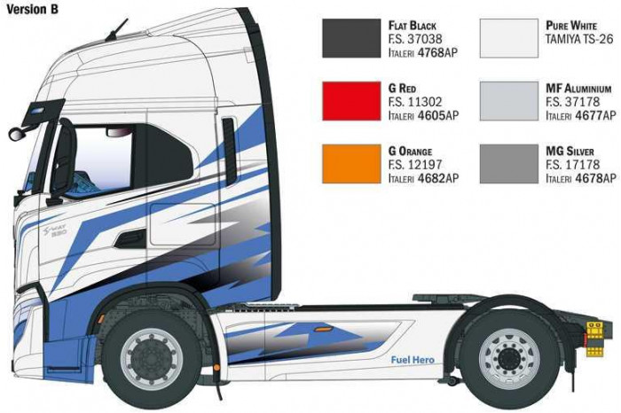 Model Kit truck 3963 - Iveco Stralis S-Way (1:24)