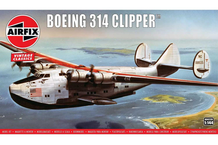 Classic Kit VINTAGE letadlo A04172V - Boeing 314 Clipper (1:144)