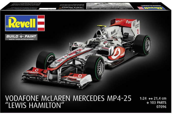 Plastic ModelKit auto 07096 - Vodafone McLaren Mercedes MP4-25 "L.Hamilton" (1:24)