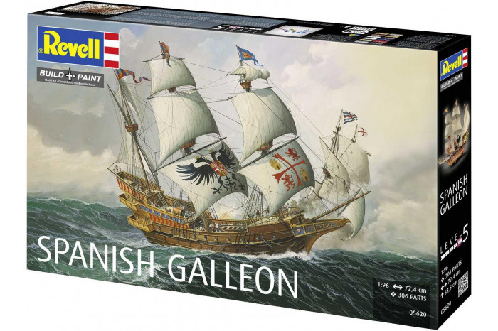 Plastic ModelKit loď 05620 - Spanish Galleon (1:96)