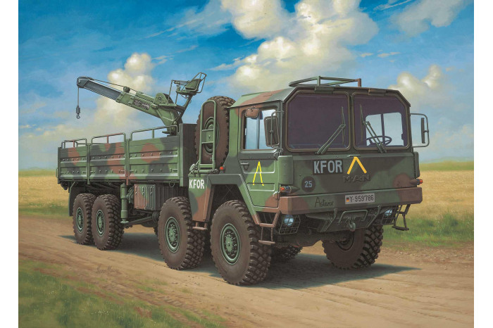 Plastic ModelKit military 03367 - MAN 10t milgl 8x8 Truck (1:35)