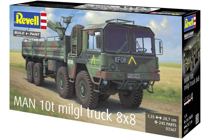 Plastic ModelKit military 03367 - MAN 10t milgl 8x8 Truck (1:35)