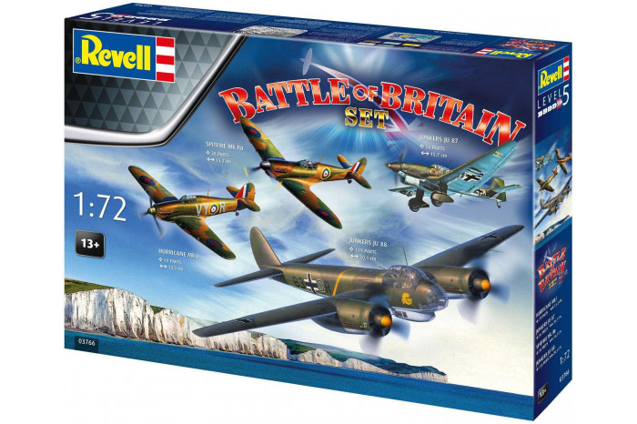 Plastic ModelKit letadla 03766 - Battle of Britain (85th Anniversary) (1:72)