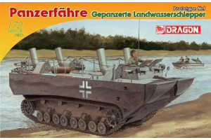 Model Kit military 7489 - PANZERFÄHRE GEPANZERTE LANDWASSERSCHLEPPER PROTOTYPE Nr.1 (1:72)