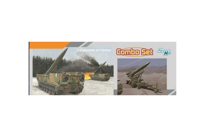 Model Kit military 3592 - M752 TACTICAL BALLISTIC MISSILE LAUNCHER + MGM-52 LANCE MISSILE LAUNCHER (1:35)