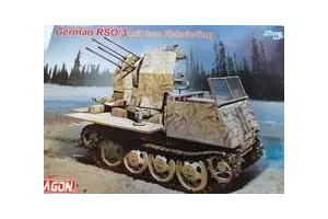 Model Kit military 6934 - RSO/3 with 2cm FLAKVIERLING (1:35)