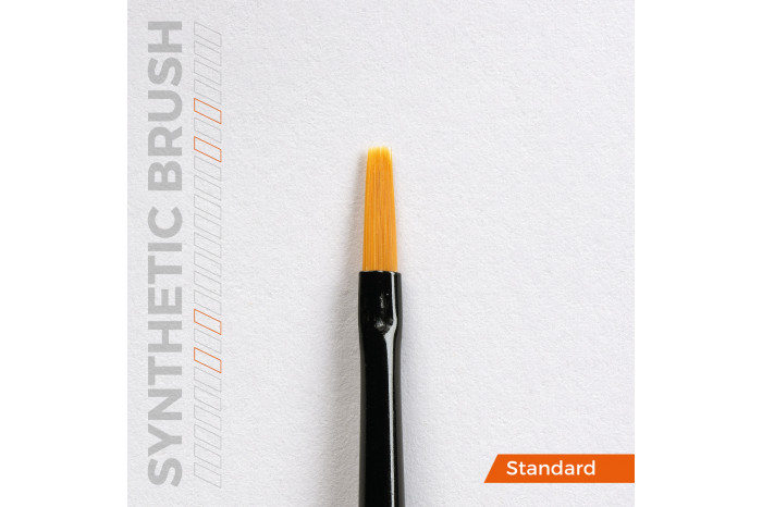 AK SYNTHETIC BRUSH – FLAT 1