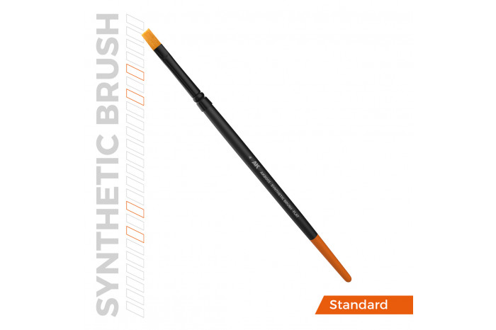 copy of AK SYNTHETIC BRUSH – FLAT 2