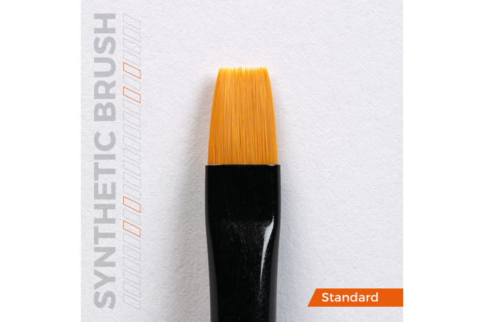 copy of AK SYNTHETIC BRUSH – FLAT 2