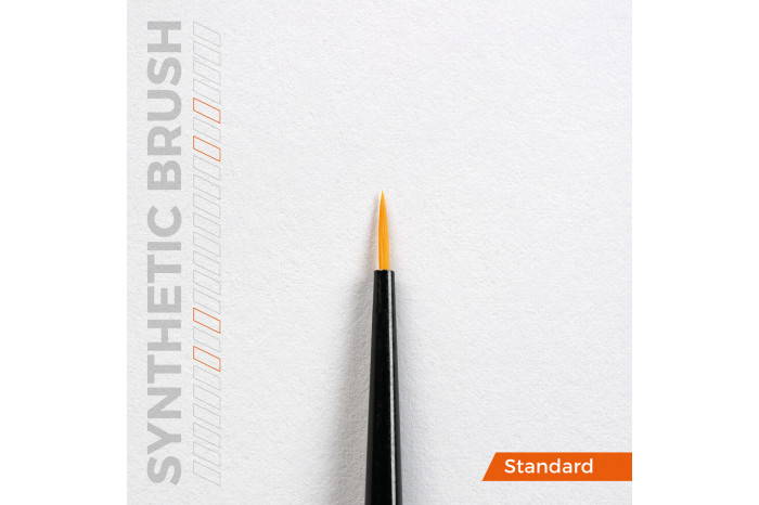 AK SYNTHETIC BRUSH – ROUND 3/0