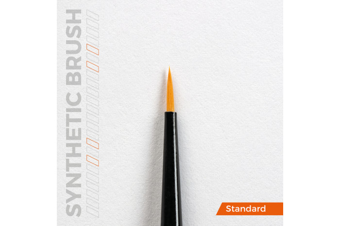 AK SYNTHETIC BRUSH – ROUND 2/0