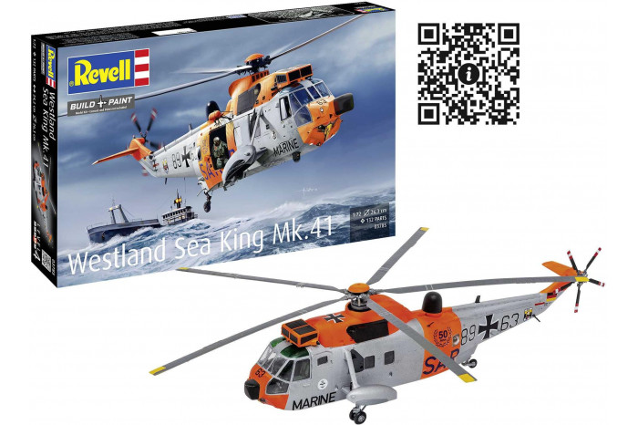 Plastic ModelKit vrtulník 03785 - Westland Sea King Mk. 41 (1:72)
