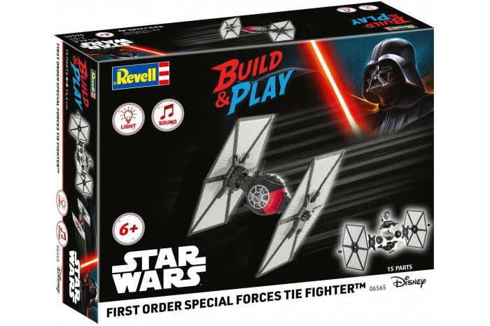 Build & Play SW 06565 - First Order Special Forces TIE Fighter (1:51)