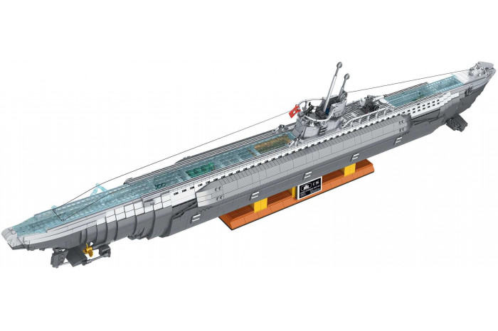 Brick System REVELL 00960 - German Submarine U-96 (1:56)