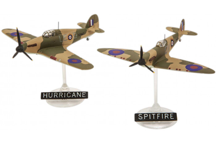 Starter Kit letadlo 73771 - Spitfire Mk.Ia & Hurricane Mk.I (1:144)
