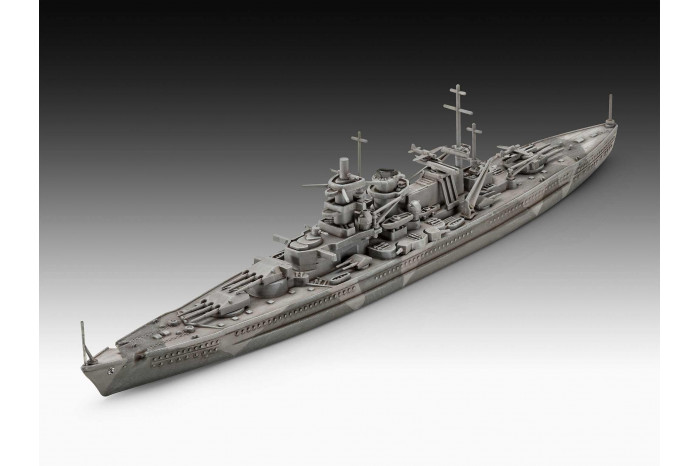Starter Kit loď 75181 - Battleship Gneisenau (1:1200)