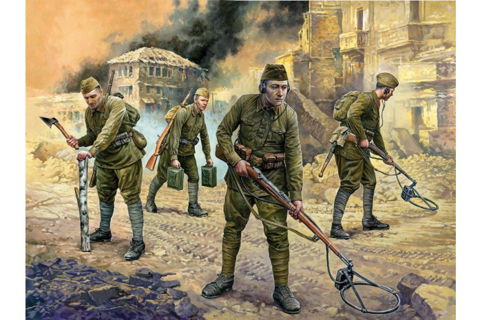 Wargames (WWII) figurky 6108 - Soviet Engineers WWII (1:72)