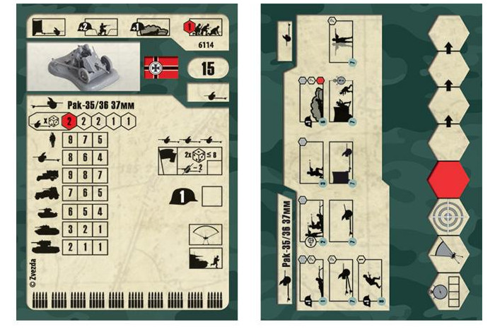 Wargames (WWII) figurky 6114 - German Gun Pak-36 with Crew (1:72)