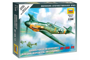 Wargames (WWII) letadlo 6116 - Messerschmitt Bf 109F-2 (1:144)