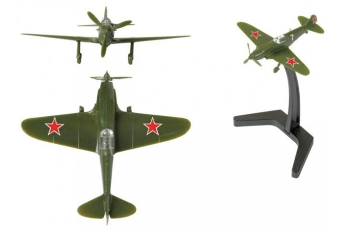 Wargames (WWII) letadlo 6118 - Soviet Fighter LaGG-3 (1:144)