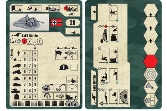 Wargames (WWII) military 6121 - German Howitzer leFH-18 (1:72)