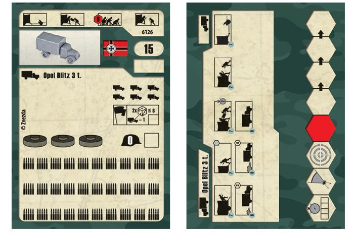 Wargames (WWII) military 6126 - German 3t Truck (1:100)