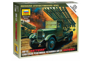 Wargames (WWII) military 6128 - BM-13 Katyusha (1:100)