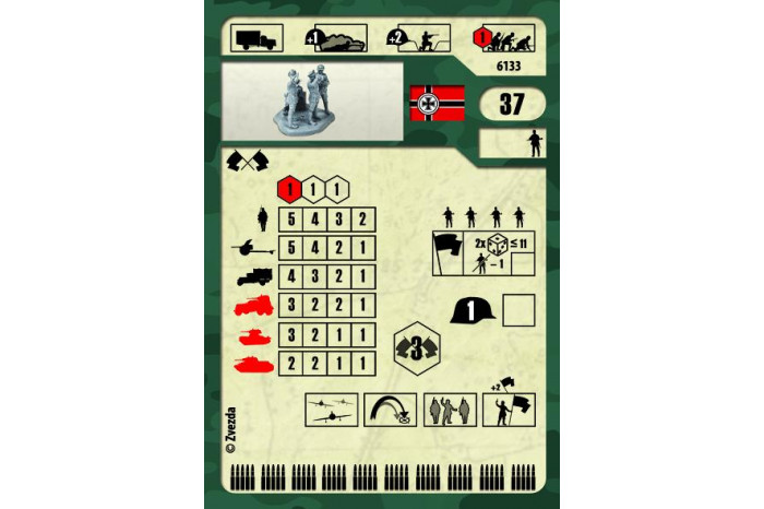 Wargames (WWII) figurky 6133 - German HQ (1:72)