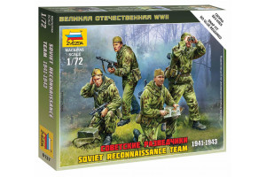 Wargames (WWII) figurky 6137 - Soviet Reconnaissance Team (1:72)