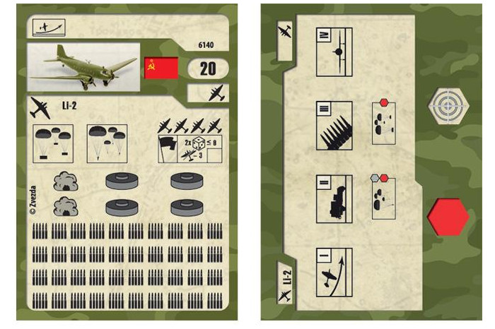 Wargames (WWII) letadlo 6140 - LI-2 Soviet Transport Plane (1:200)