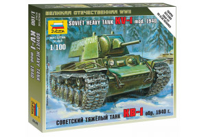 Wargames (WWII) tank 6141 - Soviet Heavy Tank KV-1 (1:100)