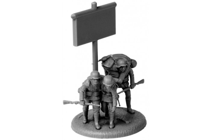 Wargames (WWII) figurky 6143 - German Medical Personnel 1941-43 (1:72)