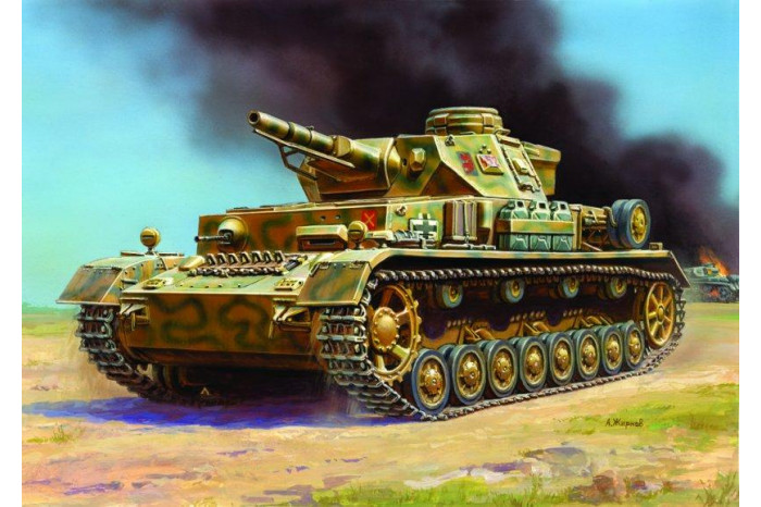 Wargames (WWII) tank 6151 - Pz-IV Ausf.D (1:100)