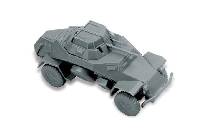 Wargames (WWII) military 6157 - Sd.Kfz.222 Armored Car (1:100)