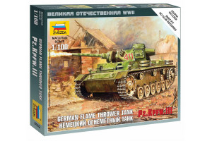 Wargames (WWII) tank 6162 - Panzer III Flamethrower Tank (1:100)