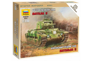 Wargames (WWII) tank 6171 - British Tank "Matilda II" (1:100)