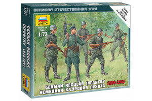 Wargames (WWII) figurky 6178 - German Regular Infantry 1939-43 (1:72)