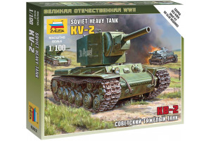 Wargames (WWII) tank 6202 - Soviet Tank KV-2 (1:100)