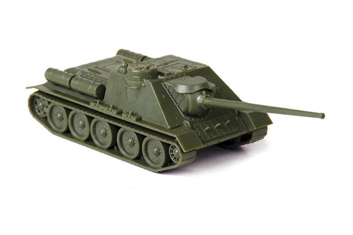 Wargames (WWII) military 6211 - Self-propelled Gun SU-100 (1:100)